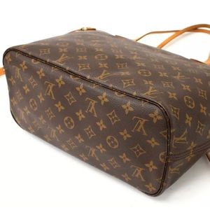 SOLD💰 Authentic LOUIS VUITTON Neverfull MM Shoulder Monogram Tote Bag M40156
